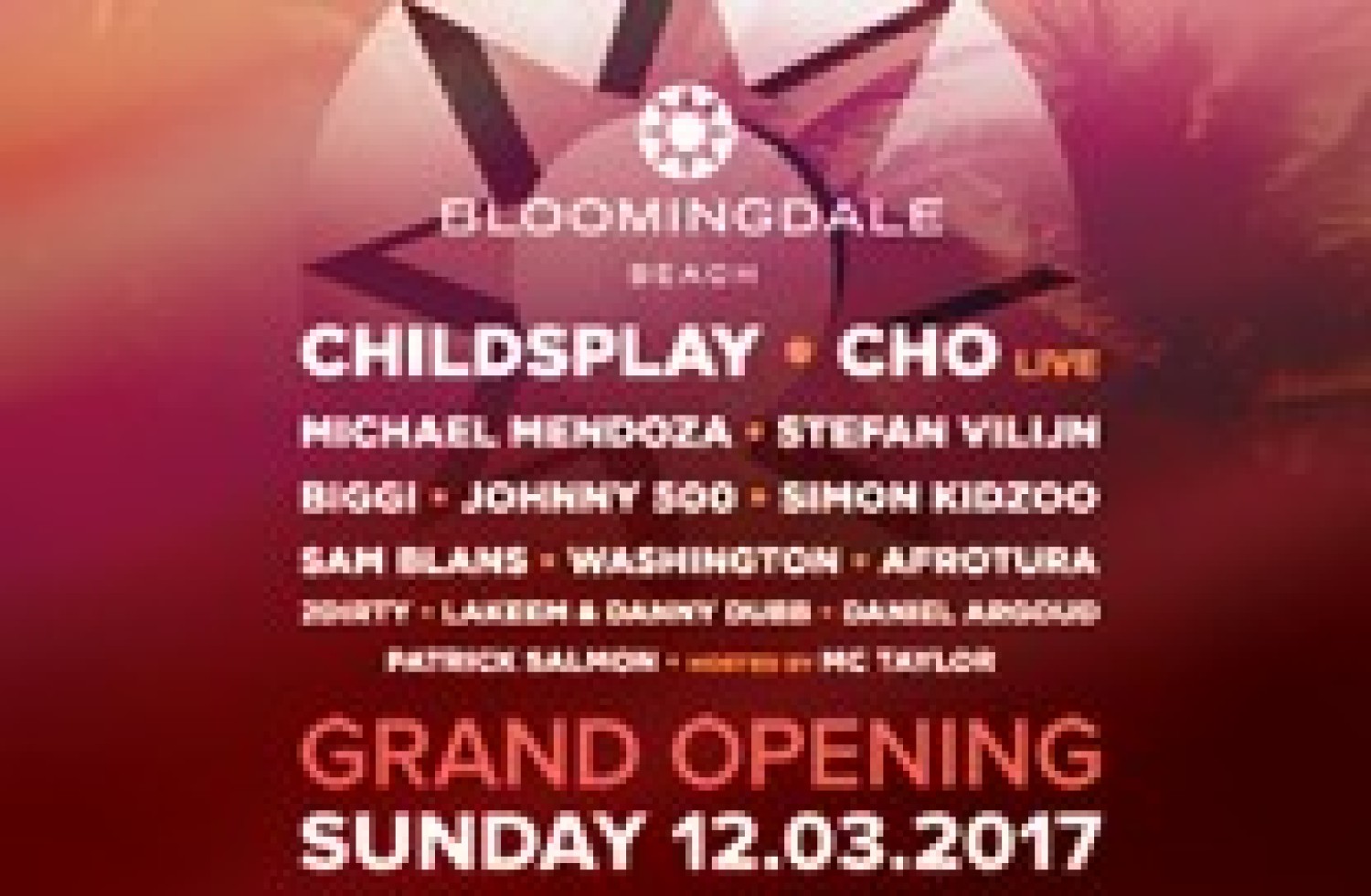 Party nieuws: Start zomerseizoen 2017 bij Bloomingdale Grand Opening