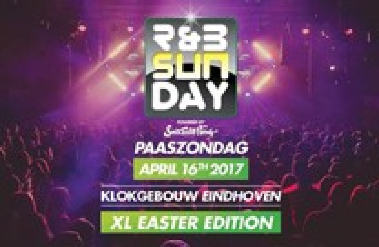 Party nieuws: R&B Sunday XL terug in Klokgebouw met Easter Edition